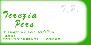 terezia pers business card